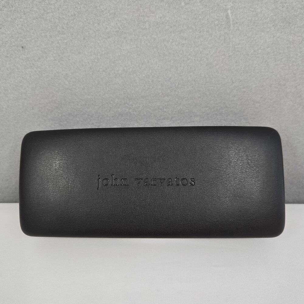 John Varvatos Black Hard Clamshell Sunglass or Eyeglass Case